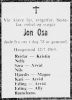 Johan 'Jon' Albert Johnsen Osa